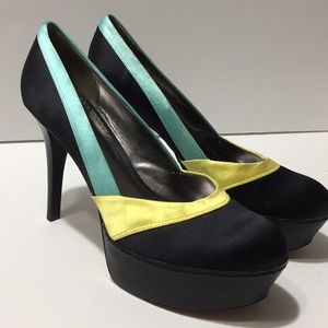 🛎 Bebe women’s shoes size 10 platform heels EUC